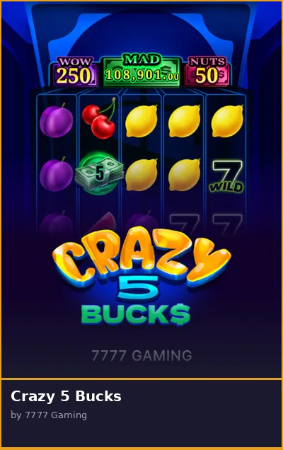 Crazy 5 Bucks
