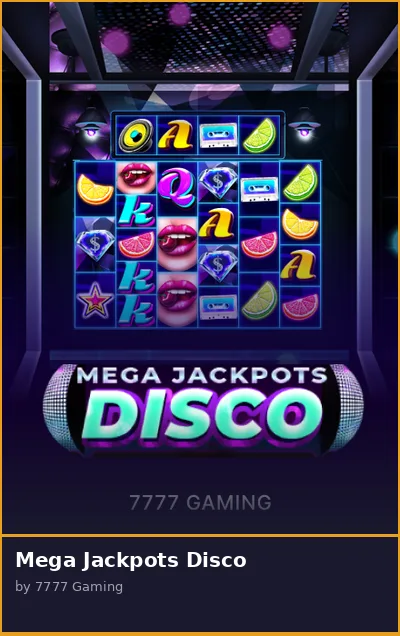 Mega Jackpots Disco