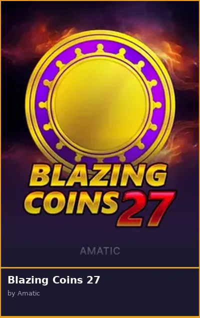Blazing Coins 27