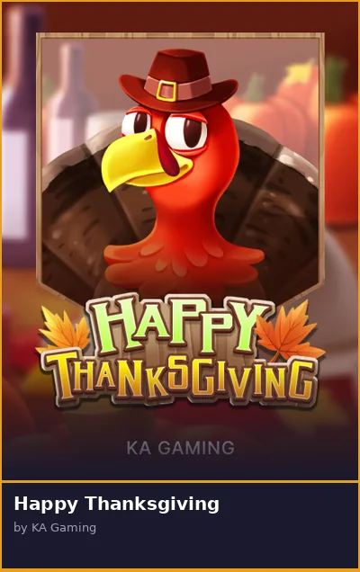Happy Thanksgiving