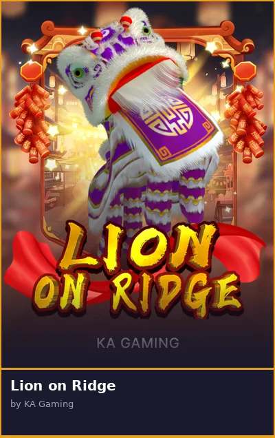 Lion on Ridge