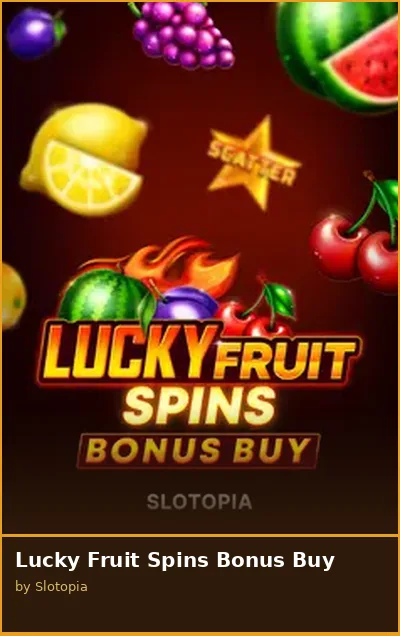 Lucky Fruit Spins Bonus Buy