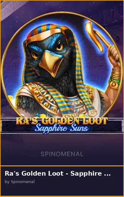 Ra s Golden Loot - Sapphire Suns